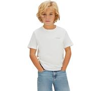 Calvin Klein Camiseta Unisex Chest INST.Logo SS IU0IU00683 S/S, Color Blanco (Blanco Brillante), 4 años, Blanco (Bright White), 4 Años