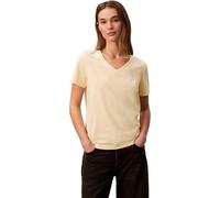 Calvin Klein Camiseta de Manga Corta Mujer Archive Jersey tee con Cuello de Pico