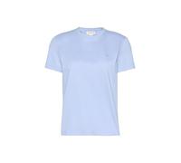 Calvin Klein Camiseta de Manga Corta Mujer Archive Jersey tee con Cuello Redondo, Blanco (Hydrangea), L