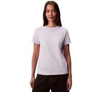 Calvin Klein Camiseta de manga corta Mujer Archive Jersey Tee con cuello redondo, Morado (Lacey Lilac), S