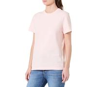 Calvin Klein Camiseta de Manga Corta Mujer Archive Jersey tee con Cuello Redondo, Rosa (Cloud Pink), 2XS