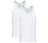 Calvin Klein Camiseta de Tirantes Pack de 2 Hombre Slim Fit, Blanco (White), L