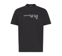 Calvin Klein Camiseta gráfica SS 30S EU Wholesale LV04RF800G para Hombre, Color Negro, Talla S