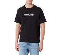 Calvin Klein Camiseta gráfica SS 30S WHSL CK NYC LV14RE831G para Hombre, Color Negro (Negro), Talla M, Negro (Negro), M