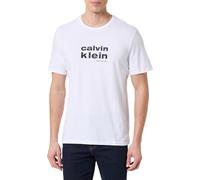 Calvin Klein Camiseta para Hombre SS 30s Whsl Ckj Jersey T Lv04re821g Graphic Tees, Blanco Brillante, M