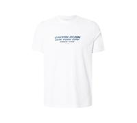 Calvin Klein Camiseta petróleo / rojo / blanco S petróleo / rojo / blanco