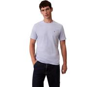 Calvin Klein Ss Classic Monogram T-shirt Casual Blue Talla: S | Camisetas Básicas Outlet | Hombre | Azul