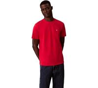 Calvin Klein Camiseta SS Classic Monogram tee LV04RD254G para Hombre, Color Rojo (Adrenaline Rush), Talla M, Rojo (Adrenaline Rush), M