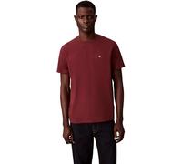Calvin Klein Camiseta SS Classic Monogram tee LV04RD254G para Hombre, Color Rojo (Mocha Moment), XXL_Plus, Rojo (Mocha Moment), XXL Grande