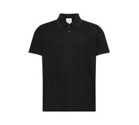 Calvin Klein Camiseta 'Tipped Collar' gris / negro L gris / negro