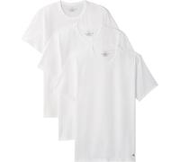 Calvin Klein Camisetas de Manga Corta Hombre Pack de 3 Crew Neck Basic, Blanco (White, White, White), S