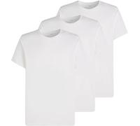 Calvin Klein Camisetas de Manga Corta Pack de 3 Hombre con Cuello Redondo, Blanco (White), M