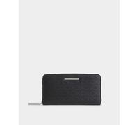 Calvin Klein Cartera en negro con estampado de logos. Negro