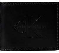 Calvin Klein Cartera Hombre Bold Billfold de Piel, Negro (Black), Talla Única
