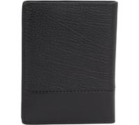 Calvin Klein Cartera Hombre Subtle Mix Bifold de Piel, Negro (Black Grain/Smooth), Talla Única