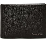 Calvin Klein Cartera Hombre Warmth Bifold Pequeña, Negro (CK Black), Talla Única
