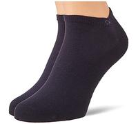 Calvin Klein Casual Men's Liner Socks 2 pack, Zapatillas de los hombres, Navy, 43/46