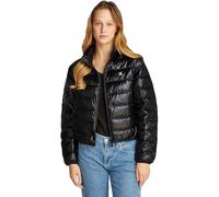 Calvin Klein Cazadora acolchada Mujer Down Shine brillante, Negro (Ck Black), S