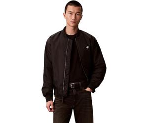 Calvin Klein Cazadora bomber Hombre Jeans Hero con cremallera, Negro (Black), L