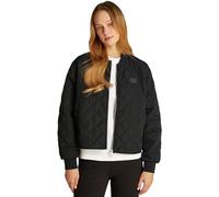 Calvin Klein Cazadora bomber Mujer Quilted Jacket fina, Negro (Ck Black), S