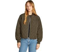 Calvin Klein Cazadora bomber Mujer Quilted Jacket fina, Verde (Tarmac), XL