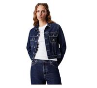 Calvin Klein Cazadora vaquera Cropped 90'S Denim Jacket corta, Azul (Denim Medium), 5XL