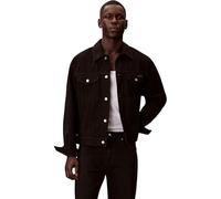 Calvin Klein Cazadora vaquera Hombre 90s Classic Black Trucker con bolsillos en el pecho, Negro (Ck Classic Black), XS