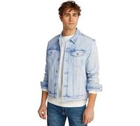 Calvin Klein Cazadora vaquera Hombre Slim Fit, Azul (Denim Light), M