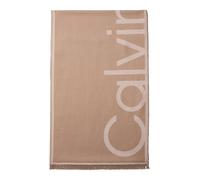 Calvin Klein Chal tamaño grande beige claro / marrón claro One Size beige claro / marrón claro