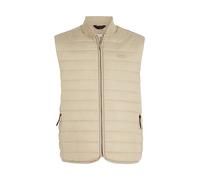 Calvin Klein Chaleco acolchado para mujer QUILTED CRINKLE VEST, gris, M