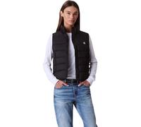 Calvin Klein Chaleco Mujer Lightweight Quilted con cremallera, Negro (Black), L
