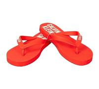 Calvin Klein Chanclas de hombre CK zapatilla mar o piscina con logo artículo ZM0ZM02369 chanclas, XLY Salsa red, 42