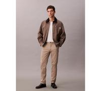 CALVIN KLEIN Chino de algodón elástico. Color beige