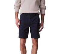 Calvin Klein Chinos Cortos Hombre Classic Cotton hasta la Rodilla, Azul (Dark Sapphire), 29W