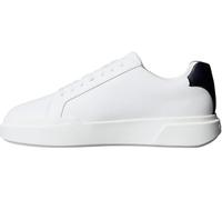Calvin Klein Chunky Cupsole Laceup LTH Ym0ym01344 Bajo TopHombre, White Bright White Navy, 42 EU