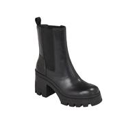 Calvin Klein Chunky Heeled Chelsea Boot LTH YW0YW01112, Bota Media Mujer, Negro (Triple Black), 38 EU