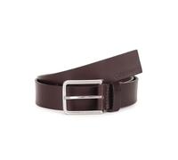 Calvin Klein Cinturón de Piel para Hombre Warmth Oiled Grain 3.5 Cm, Marrón (Dark Brown), 105 Cm
