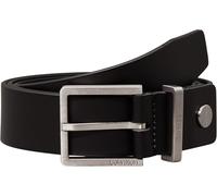 Calvin Klein Cinturón Hombre Casual Belt 3.5 cm Cinturón de piel, Negro (Black), 105 cm