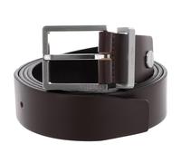 Calvin Klein Cinturón Hombre Casual Belt 3.5 cm Cinturón de piel, Negro (Black), 115 cm