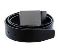 Calvin Klein Cinturón de placa formal de cuero black (K50K504309-110-001)