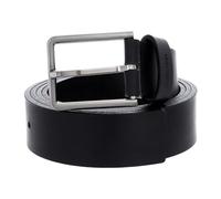 Calvin Klein Cinturón Hombre Gürtel 3.5 cm Essential Belt Cinturón de piel, Negro (Black), 90 cm