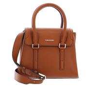 Calvin Klein CK Elevated Satchel Mini Cognac