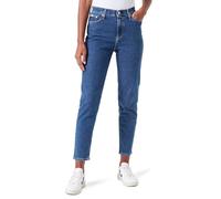 Calvin Klein CK Jeans MOM Jeans cónicos para Mujer, Mezclilla Oscura, 30, Mezclilla Oscuro, 30 W