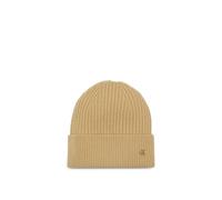 Calvin Klein Ck Metal Wool Beanie Beige Heather Talla: OS | Sombreros Outlet | Hombre | Marrón