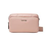 Calvin Klein CK Must Camera Bag W/Pckt LG K60K608410, Bolsos Cruzados Mujer, Marrón (Café Au Lait), OS