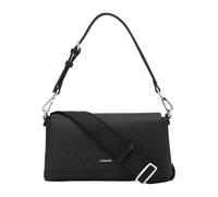 Calvin Klein CK Must Shoulder, Bolso de Mano para Mujer, Mono Negro clásico, One Size