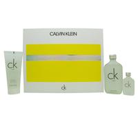 Calvin Klein CK One Gift Set 100ml EDT + 100ml Body Wash + 15ml EDT