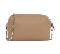 Calvin Klein CK Plaque Bolsa de hombro 21 cm marrón