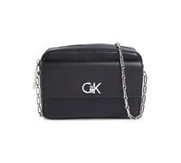 Calvin Klein CK Re-Lock Bolsa de hombro 22 cm negro