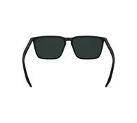 Calvin Klein Gafas de sol CK25505S-001 para hombre Negro Lente gris sólido 58